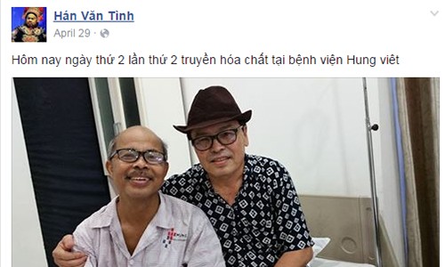 Xot xa hinh anh nghe si Han Van Tinh tren giuong benh-Hinh-6